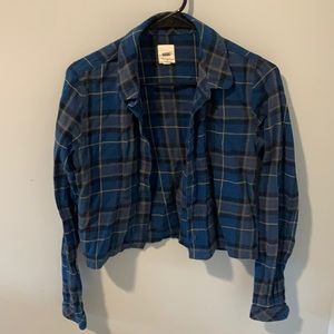 Vans Cropped Flannel Womens XS